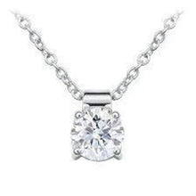1.50 Carat D Vs1 Solitailre Real Diamond Pendant Neckalce
