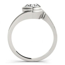 1.50 Carat Solitaire Round Genuine Diamond Engagement Ring 