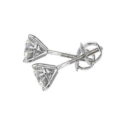1.50 Carats E Vvs1 Martini Style Genuine Diamond Studs Diamond Earrings