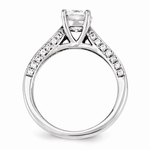 1.50 Carats Genuine Diamond Engagement Ring Jewelry 