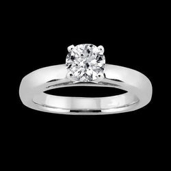 1.51 Carat Real Diamond Solitaire Wedding Ring Ladies Jewelry