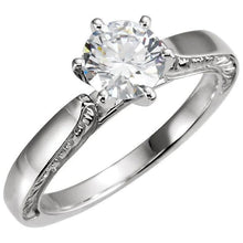 1.51 Carat Round Brilliant Real Diamond Solitaire Ring