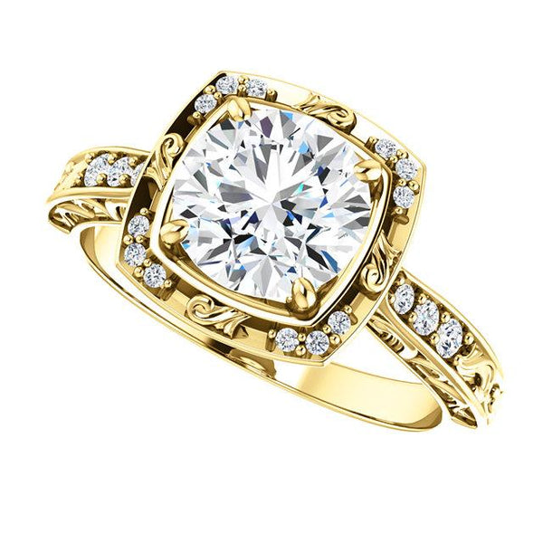 1.66 Ct. Round Brilliant Real Diamonds Anniversary Ring Jewelry