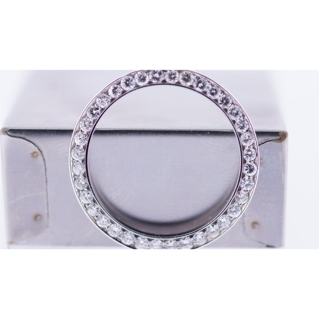 1.75 Carats Custom Natural Diamond Bezel To Fit Rolex Datejust & Date All Watch Models