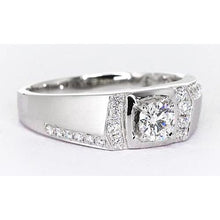 1.75 Carats Round Natural Diamond Anniversary Ring 