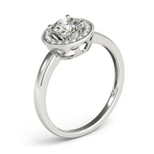 1.75 Carats Round Real Natural Earth Mined Diamond Halo Anniversary Ring White Gold 14K