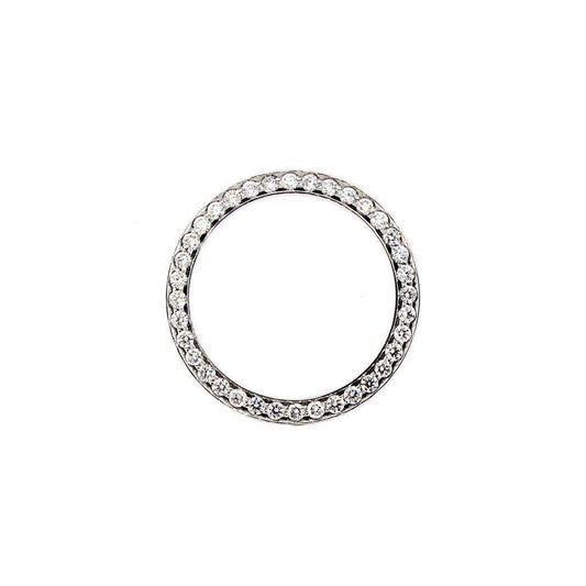 1.75 Ct Custom Natural Diamond Bezel To Fit Rolex Datejust & Date Watch