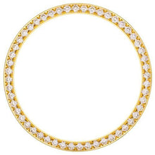 1.75 Ct Natural Bead Set Custom Diamond Bezel To Fit Rolex Date Watch