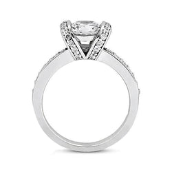 1.76 Ct. Bezel Setting Real Diamond Solitaire Ring New