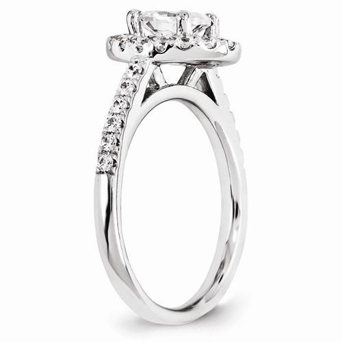 1.80 Ct Genuine Diamond  Ring 14K White Gold