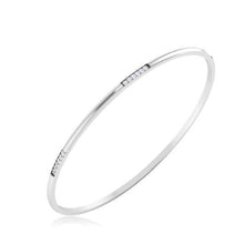 1.80 Ct Round Cut Natural Diamonds Ladies Bangle White Gold