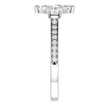 1.85 Ct. 3 Stone Marquise With Round Halo Real Diamonds Ring New