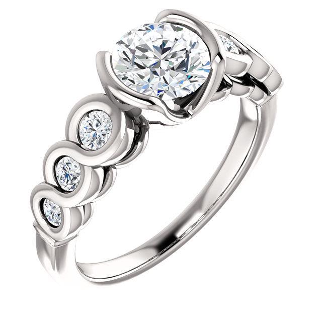 1.86 Ct. Round Brilliant Genuine Diamonds Wedding Anniversary Ring