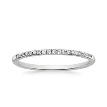 1.9 Ct Round Genuine Cut Diamond Women Wedding Band 14K White Gold