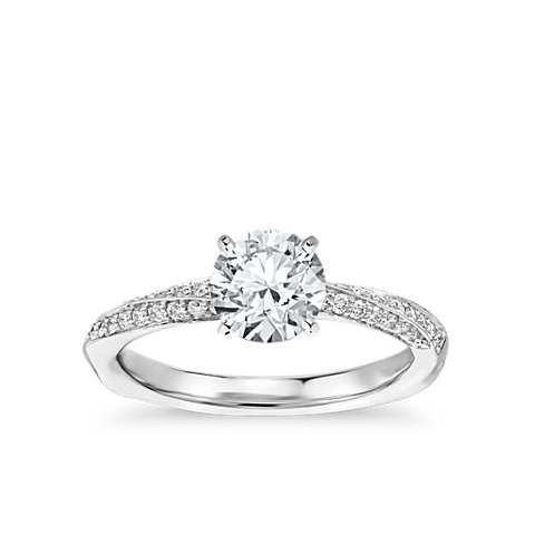 1.90 Carats Round Natural Diamond Wedding Ring Women Jewelry New