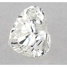 Diamond Heart Shape Diamond in Gold – front view