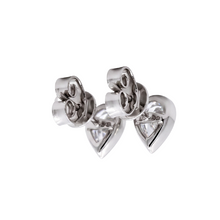 1 Carat Pear Cut Lab Grown Diamonds White Gold Earring