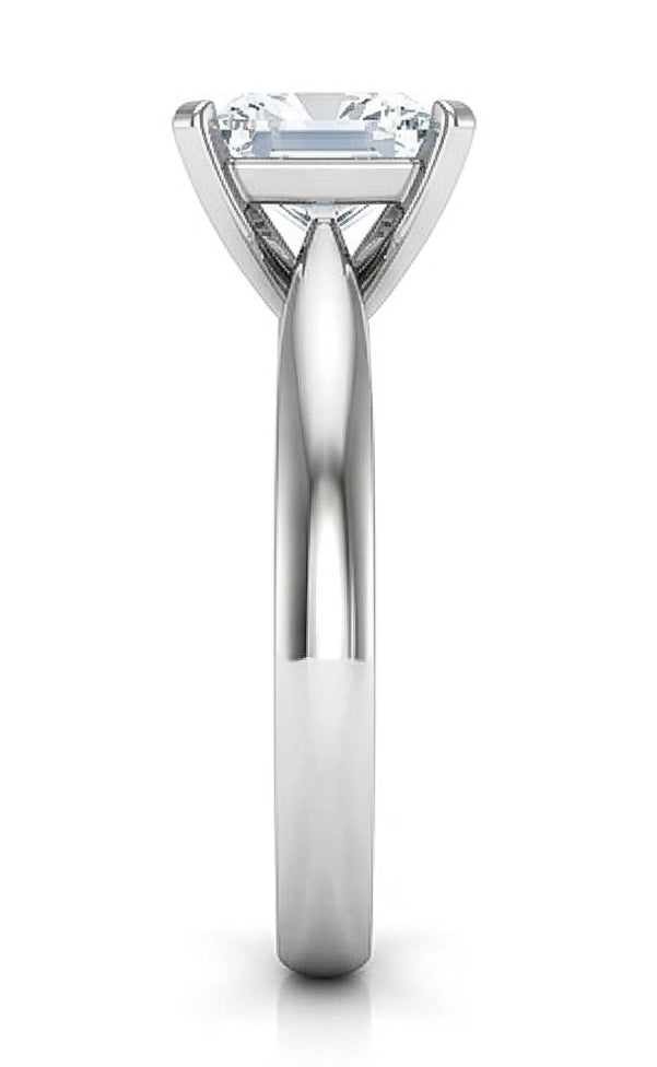 2.25 Carat Solitaire Real Natural Earth Mined DIAMOND ( NOT LAB GROWN ) Anniversary Ring 14K White Gold