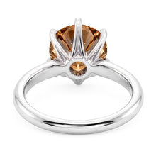 2.25 Ct. Solitaire Champagne Real Natural Earth Mined Diamond Jewellery Gemstone Ring