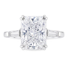 2.35 Ct. Natural Earth Mined Diamonds Three Stone Royal Engagement Ring Gold