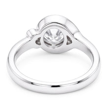 2.40 Carats 3 Stone Style Real Natural Earth Mined DIAMOND ( NOT LAB GROWN ) Engagement Ring White Gold 14K