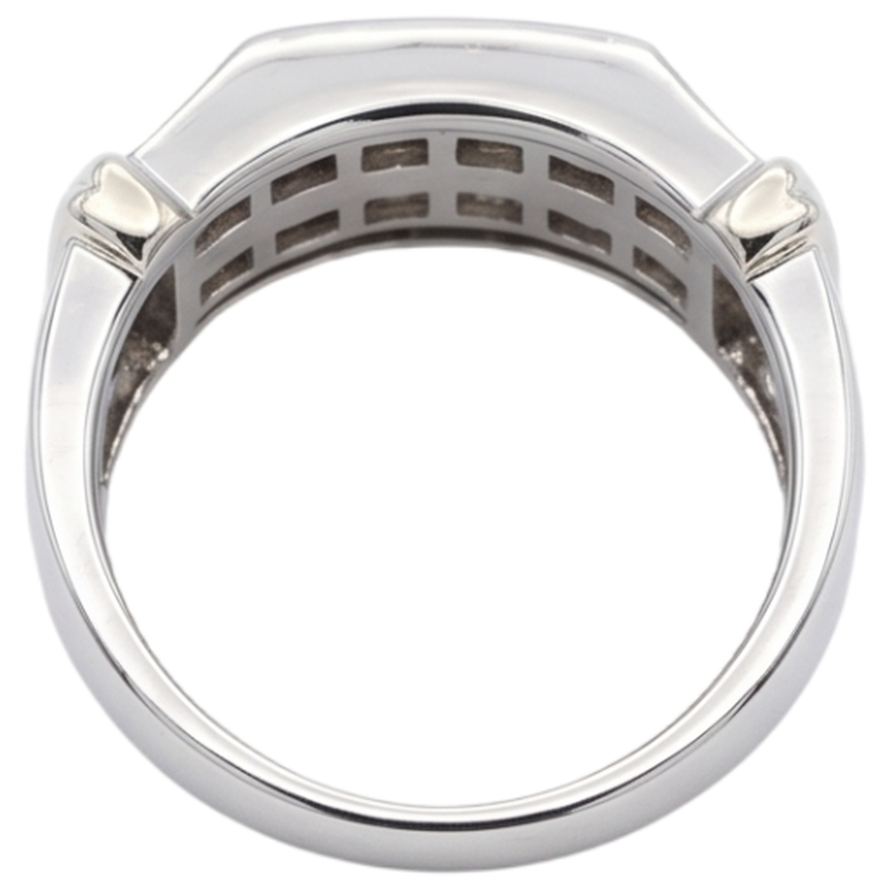 2.40 Carats Classic Round Natural Earth Mined Diamond Men's Ring 14K Two Tone Gold