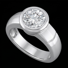 2.50 Carat Real Natural Earth Mined DIAMOND ( NOT LAB GROWN ) Solitaire Ring H VS1 Men's Jewellery