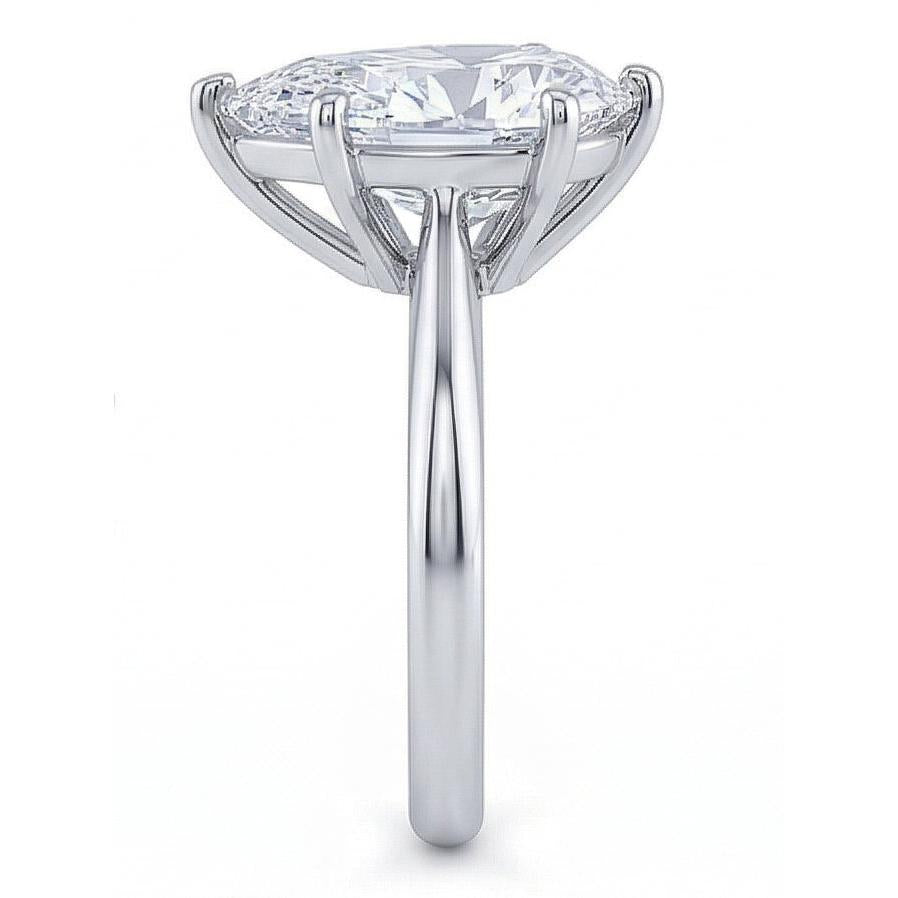 2.50 Carat Solitaire Pear Cut Genuine Natural Earth Mined DIAMOND ( NOT LAB GROWN ) Engagement Ring