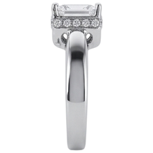 2.50 Carats Hidden Halo Princess Cut Natural Earth Mined DIAMOND ( NOT LAB GROWN ) Engagement Ring New