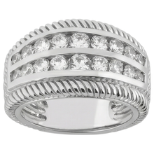 2.50 Carats Round Natural Earth Mined DIAMOND ( NOT LAB GROWN ) Right Hand Anniversary Ring