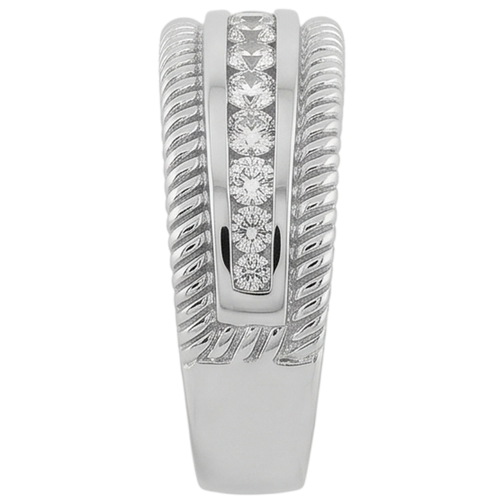 2.50 Carats Round Natural Earth Mined DIAMOND ( NOT LAB GROWN ) Right Hand Anniversary Ring