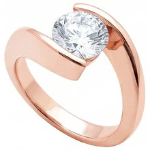 2.50 Ct. Real Natural Earth Mined DIAMOND ( NOT LAB GROWN ) Solitaire Engagement Ring Rose Gold New