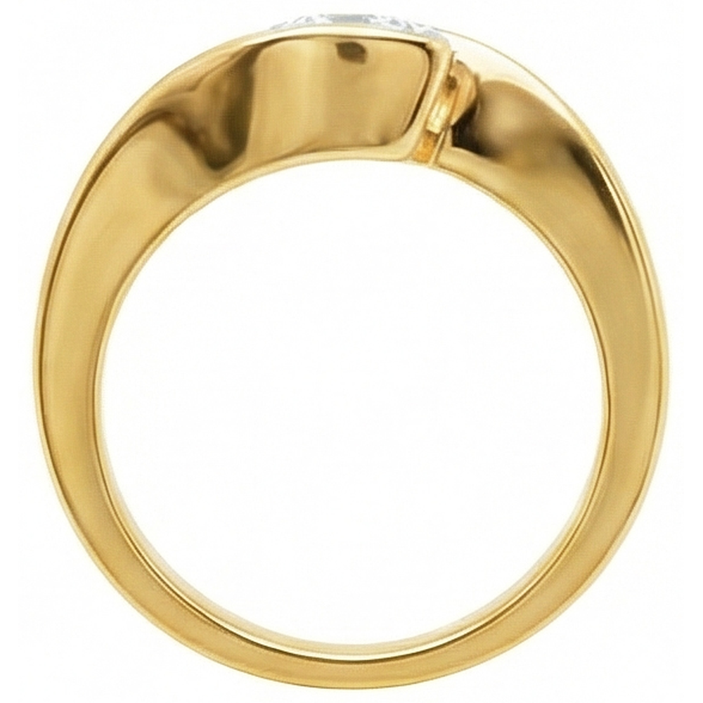 2.50 Ct. Sparkling Real Natural Earth Mined DIAMOND ( NOT LAB GROWN ) Engagement Ring Yellow Gold