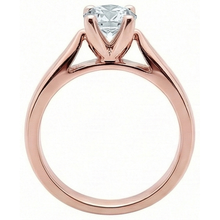 natural round diamond 2.51ct ring top view