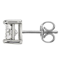 2 Carat G VS1 Real Diamond Stud Earring Men's Gold Jewelry