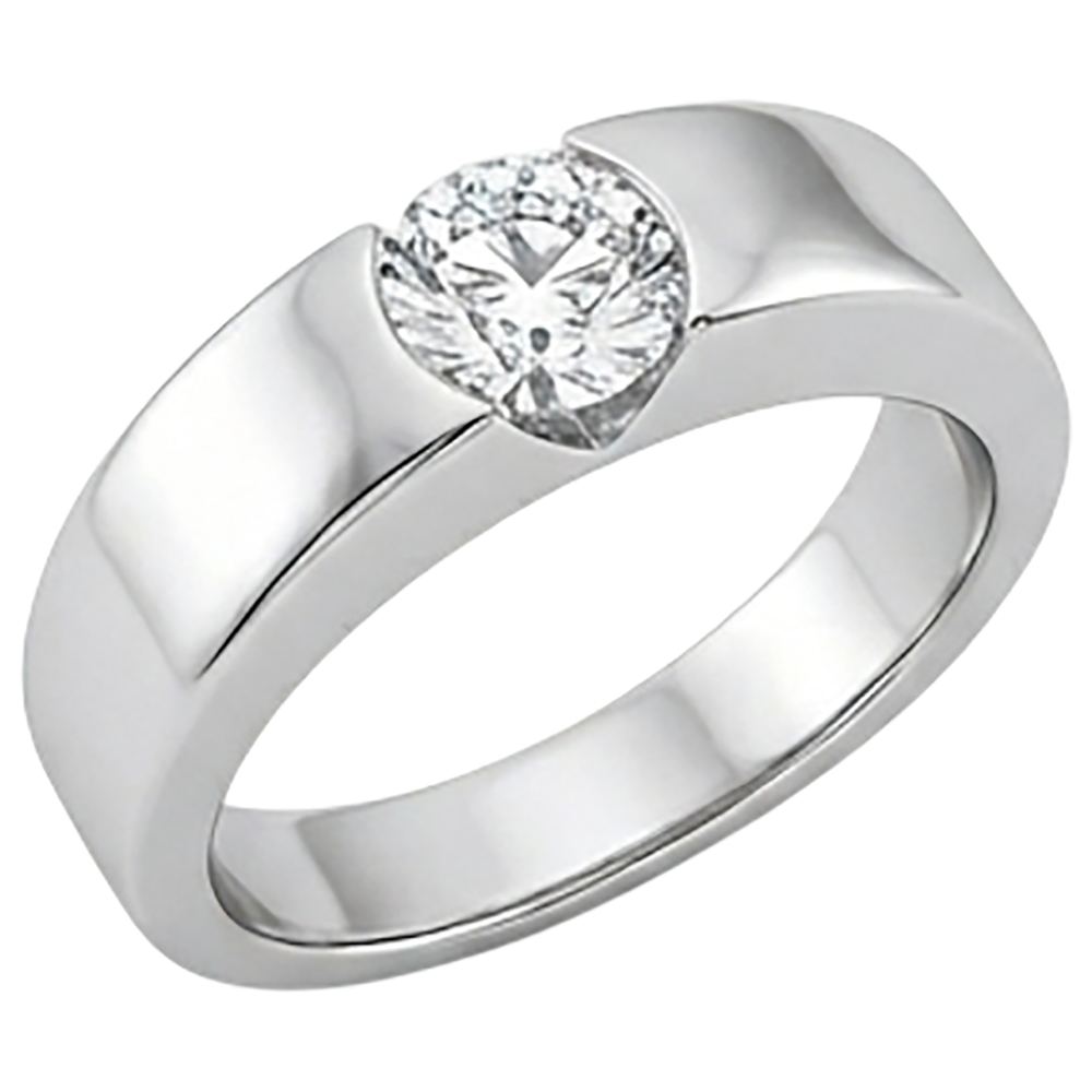 2 Carat Gorgeous Natural Earth Mined Diamond Solitaire Ring Gold