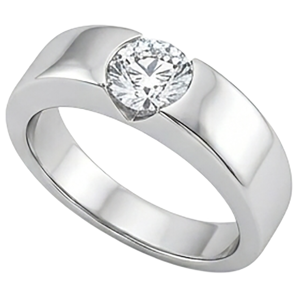 2 Carat Gorgeous Natural Earth Mined Diamond Solitaire Ring Gold
