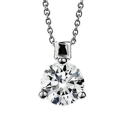 2 Carat Real Diamond Pendant For Women