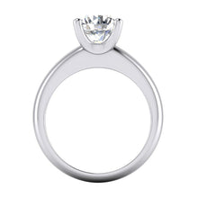 2 Carat Real Diamond Solitaire Engagement Ring For Women