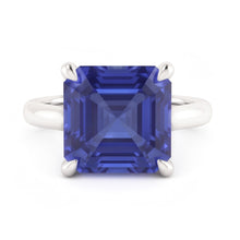 2 Carat Sapphire Womens Engagement Ring