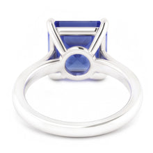 2 Carat Sapphire Womens Engagement Ring