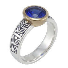 2 Carat Solitaire Ring Round Tanzanite AAA Antique Style Jewellery