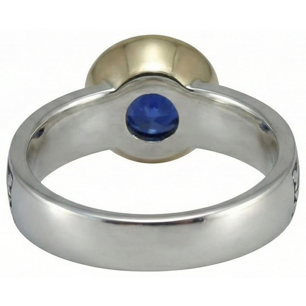 2 Carat Solitaire Ring Round Tanzanite AAA Antique Style Jewellery