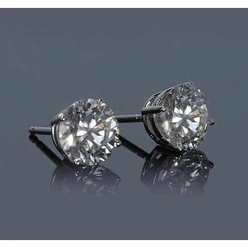2 Carats Natural Diamond Stud Earring