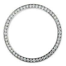 2 Ct Custom Real Diamond Bezel To Fit Rolex Datejust & All Watch Models 34 Mm