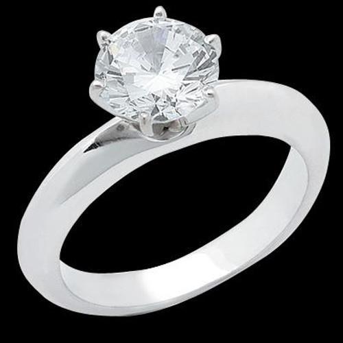 2 Ct Genuine Diamond Solitaire Ring Wedding Anniversary