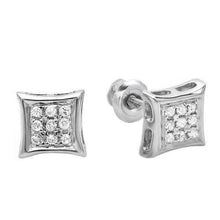 2 Ct Real Round Diamond Stud Earring 14K White Gold