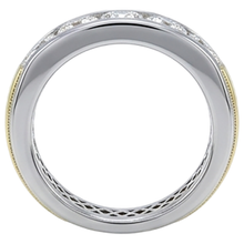 2 Ct Round Cut Real Natural Earth Mined DIAMOND ( NOT LAB GROWN ) Men's Band Jewellery New