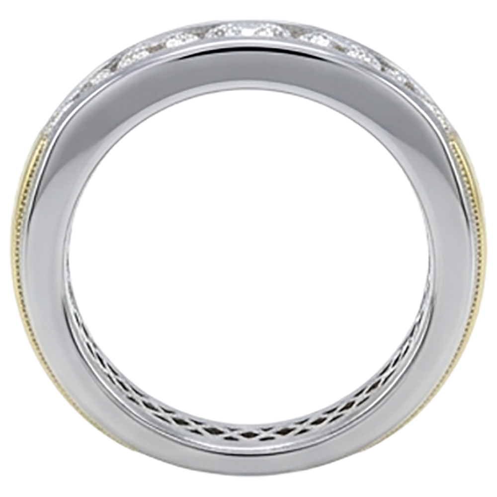 2 Ct Round Cut Real Natural Earth Mined DIAMOND ( NOT LAB GROWN ) Men's Band Jewellery New