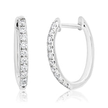 2 Ct Round Women Hoop Earrings Cut Real Diamond 